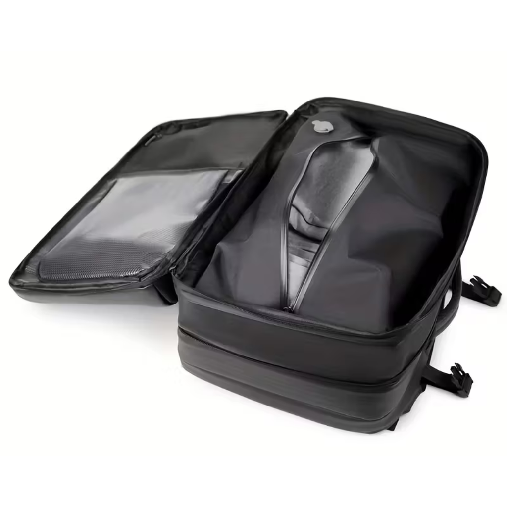 Traveling Bag Vacuum Compression With Air Pump Device 17-Inch Backpack, Waterproof Oxford Fabric